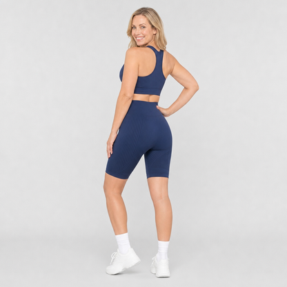 POWERSHORTS™ | High-Waisted 3D Sculpting Shorts - Anti-Chafing (up)